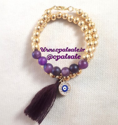 دستبند‌ دورپیچ ریش ریشی