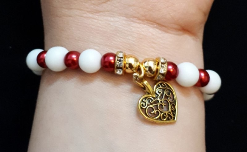 دستبند دخترانه با آویز