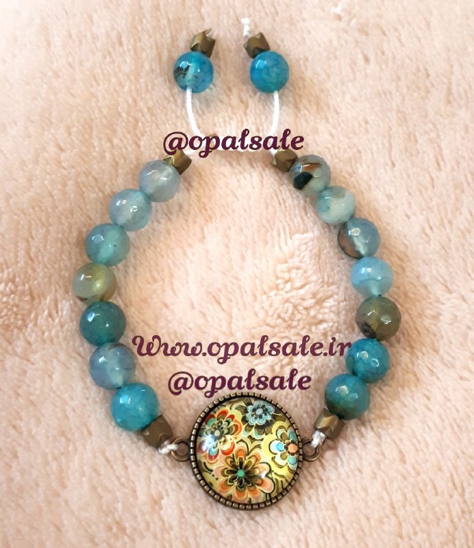 دستبند فوق العاده خاص تمام سنگ دخترانه